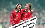 Scholes so sánh cầu thủ Man Utd với Giggs và Beckham