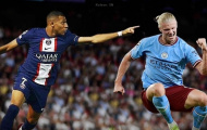 Hiện tại Mbappe không thể sánh với Haaland