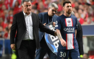 Lý do Messi bị thay ra trận PSG hòa Benfica ở Cúp C1