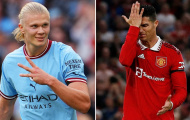 Cristiano Ronaldo đau đớn trước Erling Haaland