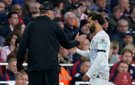 Salah lặp lại thống kê thảm họa ở trận Arsenal