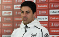 Arteta loại 3 cầu thủ khỏi trận Southampton