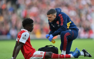 Arteta cập nhật chấn thương của Bukayo Saka