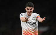Declan Rice khiến M.U mừng rơn sau khi hạ West Ham