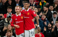 Rashford đáp trả đẳng cấp tới Eriksen