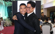 Ca sĩ Tuấn Hưng dự đám cưới cầu thủ Hải Phòng