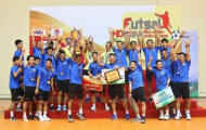 Tân vương giải futsal Việt Nam bất bại