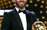 Sergio Ramos nhận giải Hậu vệ hay nhất lịch sử