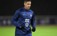 Tuyển Pháp đón cú hích lớn với Varane