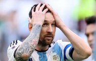Messi bị sốc khi tiếng còi mãn cuộc vang lên