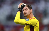 Courtois thành tội đồ trong trận thua của tuyển Bỉ