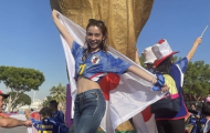 Cô gái Nhật Bản được báo Hàn gọi là nữ thần World Cup