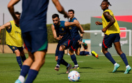 Bruno Fernandes cho thấy khác biệt trên sân tập Bồ Đào Nha