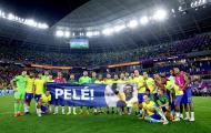 Cầu thủ Brazil tặng chiến thắng cho Pele