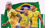 Đội hình Brazil đấu Croatia: Neymar xuất trận; Tam tấu đáng sợ