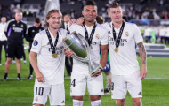 Chờ Casemiro phong tỏa Luka Modric