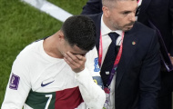 Ronaldo rời sân trong nước mắt
