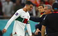 HLV Bồ Đào Nha: 'Tôi không hối hận khi để Ronaldo ngồi dự bị'
