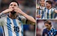 Người thắng kẻ thua trận Argentina 3-0 Croatia: Messi là siêu nhân, Ronaldo ngậm ngùi