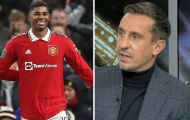 Gary Neville khen đợi đặc biệt Rashford