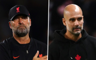 Hành động khó hiểu của Pep Guardiola với Jurgen Klopp