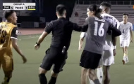 Pha gây gổ trong trận Philippines thắng Brunei 5-1