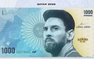 Rõ vụ Argentina in tiền có hình Messi