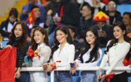 Dàn hot girl 'nóng cùng World Cup' đổ bộ sân Mỹ Đình