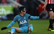 Son Heung-min tịt ngòi hơn 600 phút