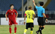 Văn Toàn nhận thẻ đỏ, thầy Park nói gì?