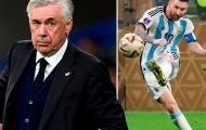 Ancelotti từ chối gọi Messi là GOAT