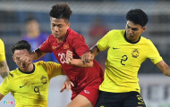 Hậu vệ Malaysia đánh nguội Văn Hậu bị kỷ luật