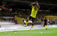 Tiền đạo Malaysia tái hiện pha ăn mừng của Ronaldo