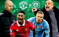 Đội hình kết hợp Man United vs Man City: Siêu sao hội tụ; Sát thủ 170 triệu euro