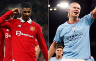 Sự trái ngược của Rashford và Haaland