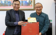 VFF chúc Tết HLV Park Hang-seo