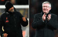 Klopp cán cột mốc khủng, Sir Alex lập tức chúc mừng