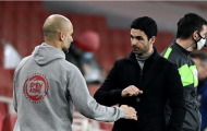 Arteta: Đối đầu liên tục không thay đổi tình bạn của tôi và Pep