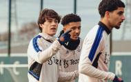 Cú hích xuất hiện trên sân tập Man Utd