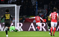 Lãnh thẻ đỏ nghiệt ngã, PSG mất điểm phút cuối