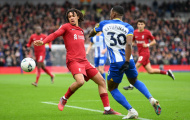 5 tắc bóng, 1 kiến tạo, 'cỗ máy' Brighton quá xuất sắc trước Liverpool