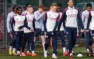 Cú sốc cho Arsenal trên sân tập; Nhạc trưởng số 1 tươi rói