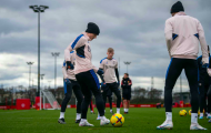 Sabitzer khiến cả đội trố mắt theo dõi trên sân tập Man Utd