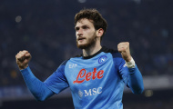 Tiền đạo Napoli tăng giá nhanh nhất châu Âu trong nửa năm qua