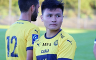 Quang Hải xuống đá cho CLB Pau B ở giải hạng 5