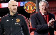 Sir Alex Ferguson đổi thói quen vì Erik Ten Hag
