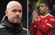 Phản ứng của Mason Greenwood sau cuộc gọi với Erik ten Hag