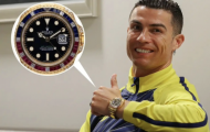 Ronaldo đeo đồng hồ Rolex trị giá 114.000 bảng