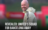 M.U công bố đội hình đấu Barca: 7 cái tên OUT