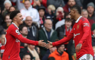 CĐV M.U phát cuồng vì hành động của Rashford sau khi Sancho ghi bàn